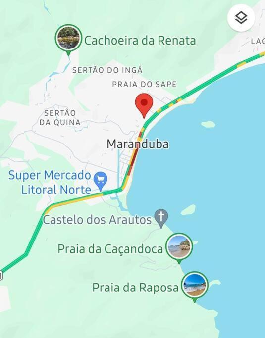 Conforto E Lazer Pertinho Da So Atravessar A Avenida Ubatuba